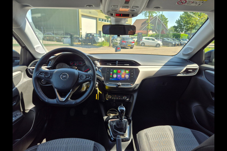 Opel Corsa 1.2 Edition 2e EIG Facelift CarPlay Zwart dak ZEER NETTE NAP NL Cruise Control Sport 1.2 Edition
