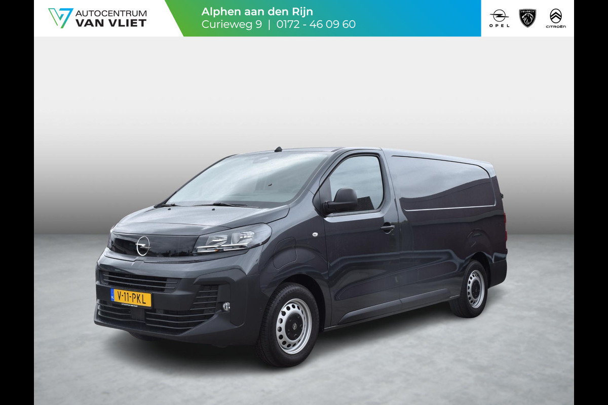 Opel Vivaro L3 75 kWh | tot 8 jaar garantie | Laadruimtebetimmering | Navi incl. Apple Carplay | camera | dodehoek detectie | parkeersensoren voor & achter | Comfort tussenschot | rijklaarprijs