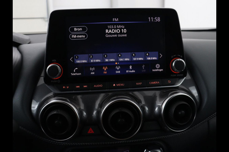 Nissan Juke 1.0 DIG-T N-Connecta | Carplay | Navigatie | Camera | Keyless | Full LED | Parkeerhulp | Climate control | DAB | Bluetooth | Cruise control