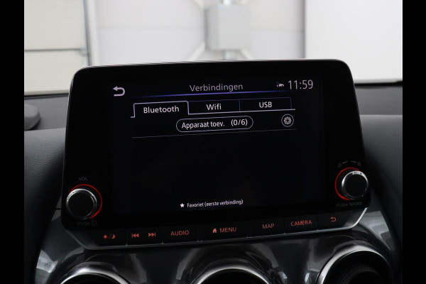 Nissan Juke 1.0 DIG-T N-Connecta | Carplay | Navigatie | Camera | Keyless | Full LED | Parkeerhulp | Climate control | DAB | Bluetooth | Cruise control