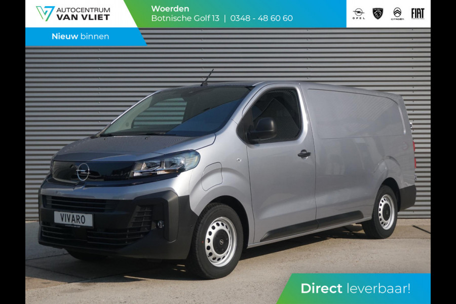 Opel Vivaro L3 75 kWh | tot 8 jaar garantie | Laadruimtebetimmering | Navi incl. Apple Carplay | camera | dodehoek detectie | parkeersensoren voor & achter | Comfort tussenschot | rijklaarprijs