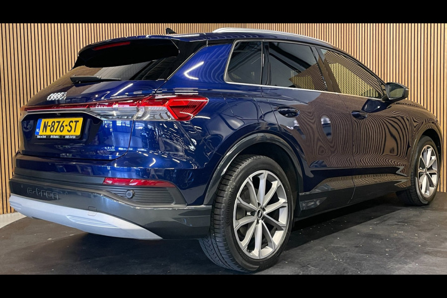 Audi Q4 e-tron 40 Launch Edition Advanced Plus 77 kWh|91%SOH|VOLLEDER|PANO|ACC|CARPLAY|CAMERA|CLIMATE+CRUISE CONTROL|NAP|NL|IN.BTW