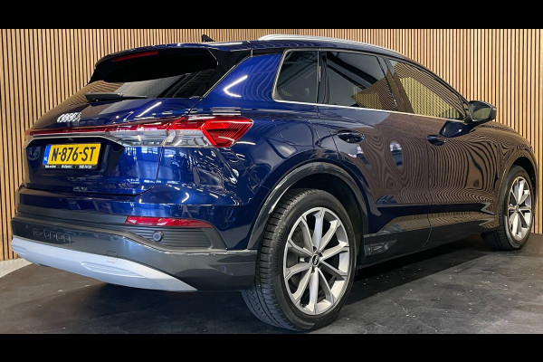 Audi Q4 e-tron 40 Launch Edition Advanced Plus 77 kWh|91%SOH|VOLLEDER|PANO|ACC|CARPLAY|CAMERA|CLIMATE+CRUISE CONTROL|NAP|NL|IN.BTW