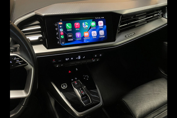 Audi Q4 e-tron 40 Launch Edition Advanced Plus 77 kWh|91%SOH|VOLLEDER|PANO|ACC|CARPLAY|CAMERA|CLIMATE+CRUISE CONTROL|NAP|NL|IN.BTW