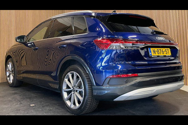 Audi Q4 e-tron 40 Launch Edition Advanced Plus 77 kWh|91%SOH|VOLLEDER|PANO|ACC|CARPLAY|CAMERA|CLIMATE+CRUISE CONTROL|NAP|NL|IN.BTW