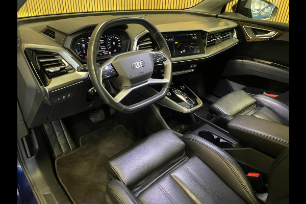 Audi Q4 e-tron 40 Launch Edition Advanced Plus 77 kWh|91%SOH|VOLLEDER|PANO|ACC|CARPLAY|CAMERA|CLIMATE+CRUISE CONTROL|NAP|NL|IN.BTW