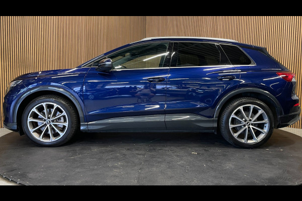 Audi Q4 e-tron 40 Launch Edition Advanced Plus 77 kWh|91%SOH|VOLLEDER|PANO|ACC|CARPLAY|CAMERA|CLIMATE+CRUISE CONTROL|NAP|NL|IN.BTW