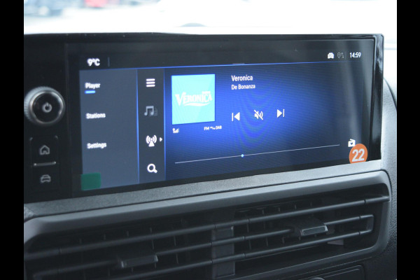 Opel Vivaro Electric L2 75 kWh | tot 8 jaar garantie | Apple Carplay | camera | dodehoekwaarschuwing | parkeersensoren voor & achter | Comfort tussenschot | laadruimtebetimmering