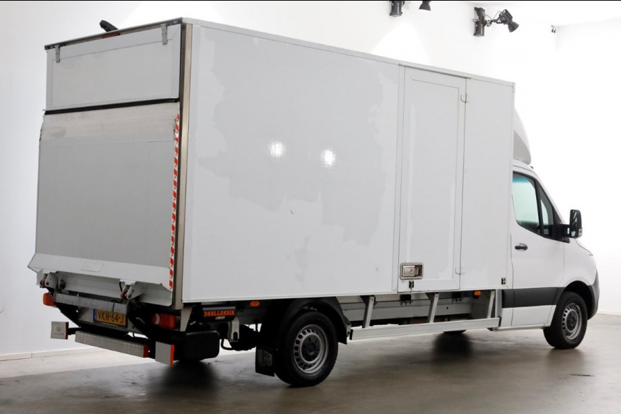 Mercedes-Benz Sprinter 314 CDI 143pk E6 Bakwagen met laadklep en zijdeur L440cm 1020kg laadverm. 06-2021