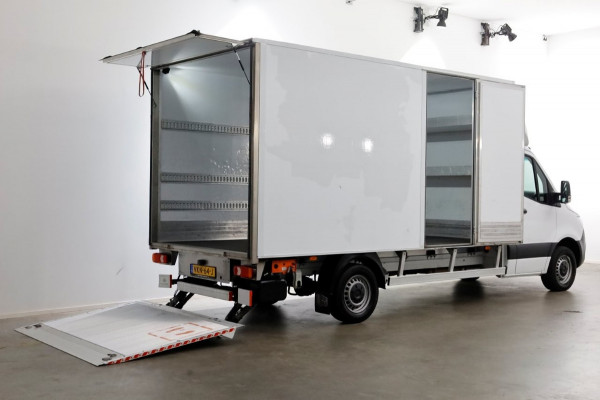 Mercedes-Benz Sprinter 314 CDI 143pk E6 Bakwagen met laadklep en zijdeur L440cm 1020kg laadverm. 06-2021