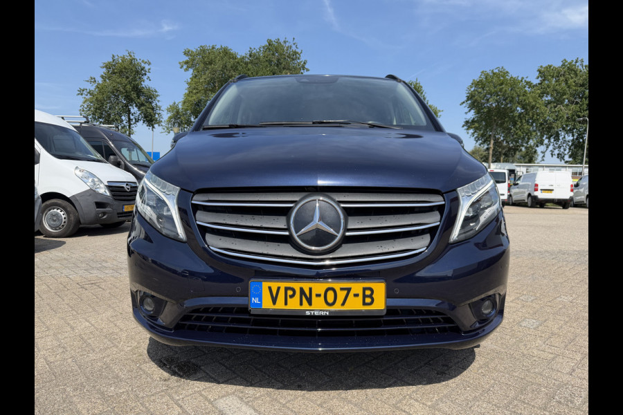 Mercedes-Benz Vito 114 CDI automaat L2H1 DC 5 persoons / euro 6 / bpm vrij / vaste prijs rijklaar € 28.950 ex btw / lease vanaf € 473 / leer / camera / cruise en climate control / navigatie / trekhaak !