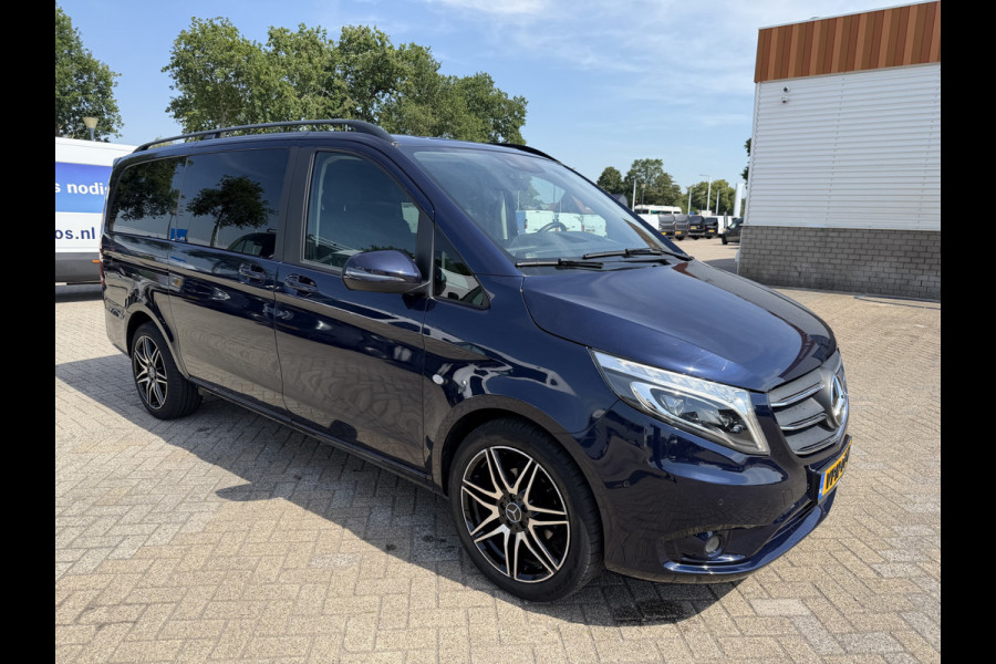 Mercedes-Benz Vito 114 CDI automaat L2H1 DC 5 persoons / euro 6 / bpm vrij / vaste prijs rijklaar € 28.950 ex btw / lease vanaf € 473 / leer / camera / cruise en climate control / navigatie / trekhaak !