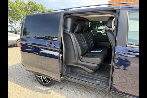 Mercedes-Benz Vito 114 CDI automaat L2H1 DC 5 persoons / euro 6 / bpm vrij / vaste prijs rijklaar € 28.950 ex btw / lease vanaf € 473 / leer / camera / cruise en climate control / navigatie / trekhaak !
