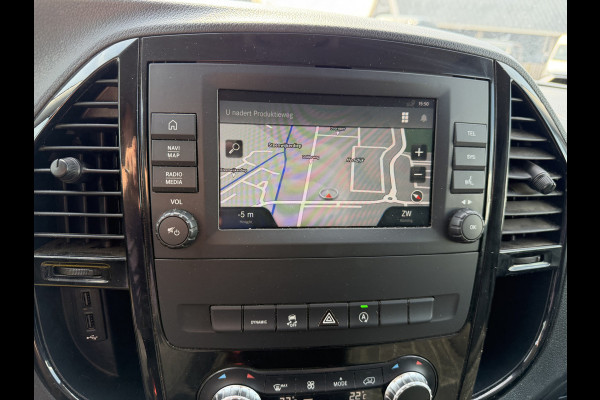 Mercedes-Benz Vito 114 CDI automaat L2H1 DC 5 persoons / euro 6 / bpm vrij / vaste prijs rijklaar € 28.950 ex btw / lease vanaf € 473 / leer / camera / cruise en climate control / navigatie / trekhaak !