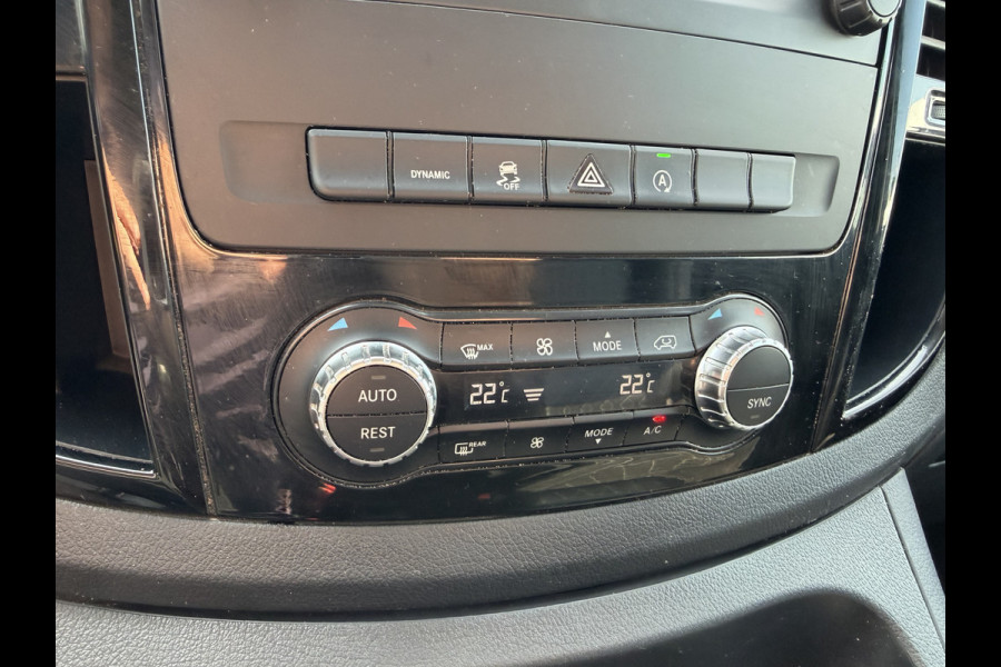 Mercedes-Benz Vito 114 CDI automaat L2H1 DC 5 persoons / euro 6 / bpm vrij / vaste prijs rijklaar € 28.950 ex btw / lease vanaf € 473 / leer / camera / cruise en climate control / navigatie / trekhaak !