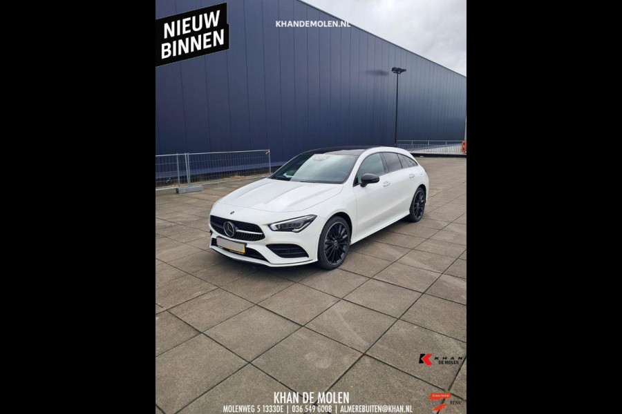Mercedes-Benz CLA-Klasse Shooting Brake 250 e AMG Line BOMVOL|Pano|Burmester|Memory|Elektr. Achterklep|Sfeerverlichting