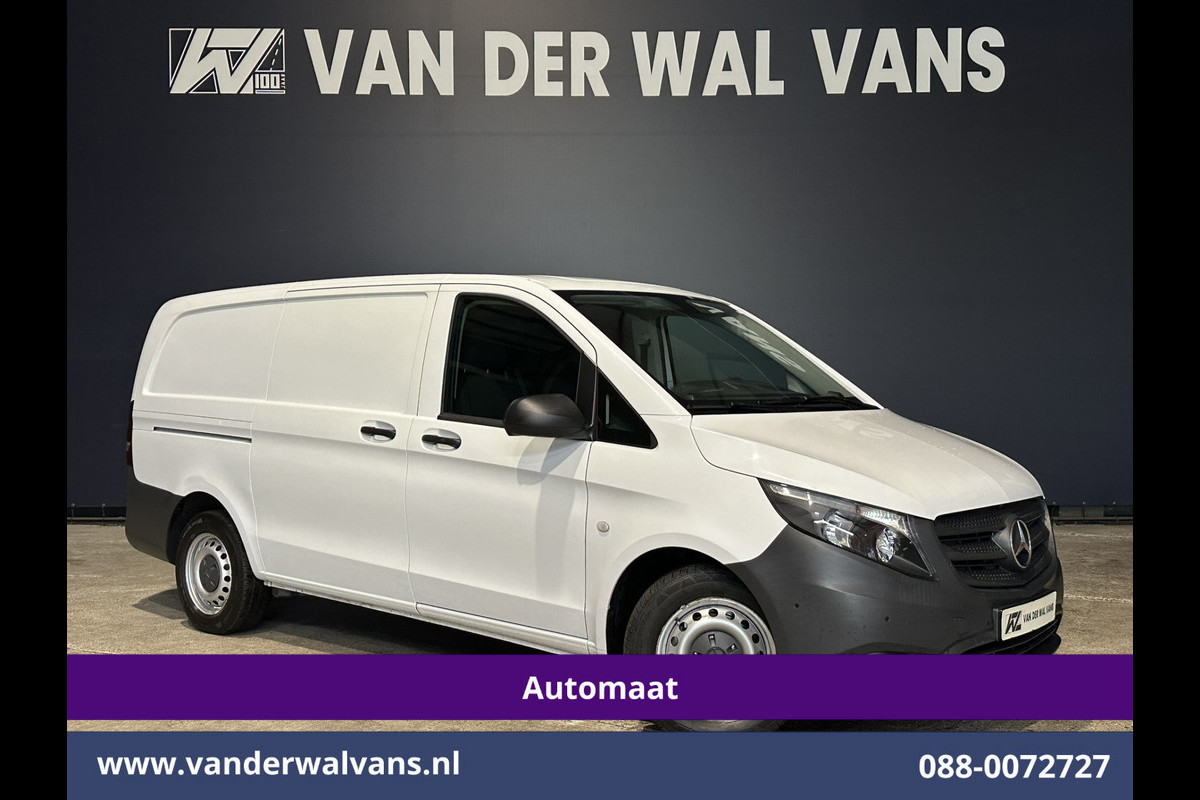Mercedes-Benz Vito 114 CDI 136pk Automaat L2H1 Euro6 Airco | Camera | Navigatie | Cruisecontrol Achterklep, Parkeersensoren, Bijrijdersbank