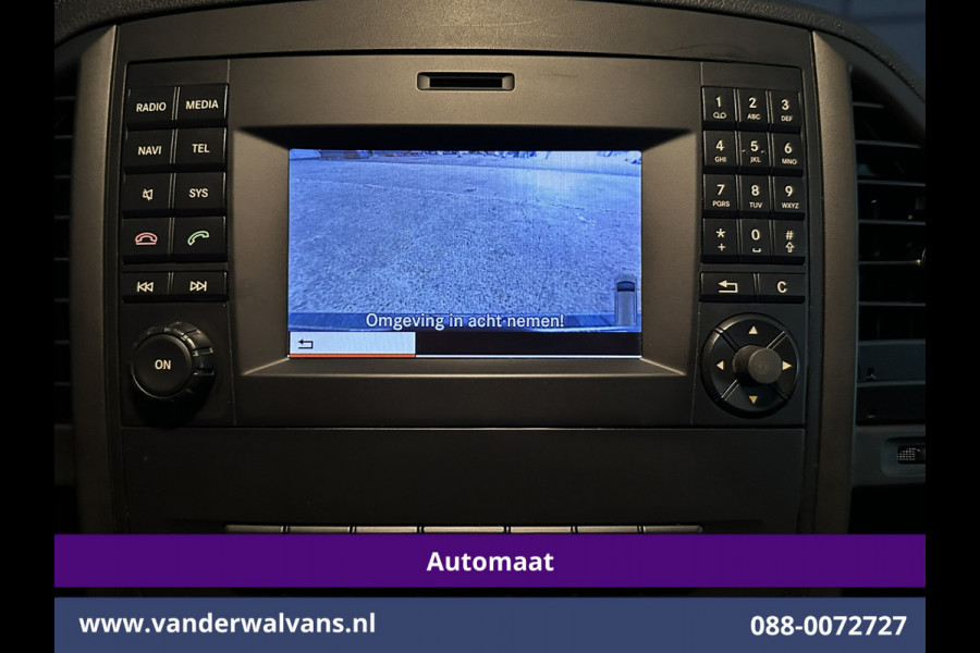 Mercedes-Benz Vito 114 CDI 136pk Automaat L2H1 Euro6 Airco | Camera | Navigatie | Cruisecontrol Achterklep, Parkeersensoren, Bijrijdersbank