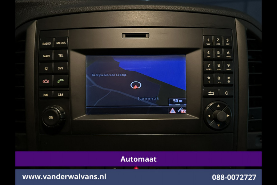 Mercedes-Benz Vito 114 CDI 136pk Automaat L2H1 Euro6 Airco | Camera | Navigatie | Cruisecontrol Achterklep, Parkeersensoren, Bijrijdersbank
