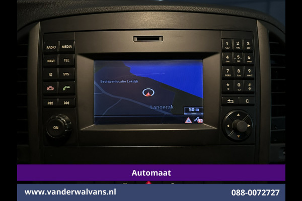 Mercedes-Benz Vito 114 CDI 136pk Automaat L2H1 Euro6 Airco | Camera | Navigatie | Cruisecontrol Achterklep, Parkeersensoren, Bijrijdersbank