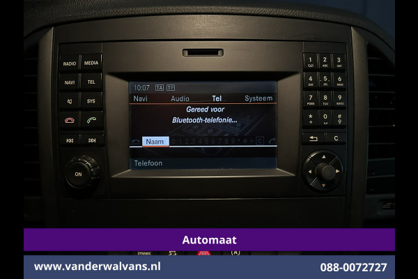 Mercedes-Benz Vito 114 CDI 136pk Automaat L2H1 Euro6 Airco | Camera | Navigatie | Cruisecontrol Achterklep, Parkeersensoren, Bijrijdersbank