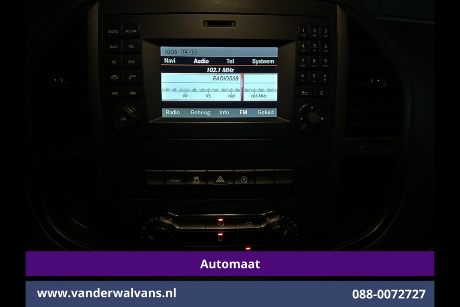 Mercedes-Benz Vito 114 CDI 136pk Automaat L2H1 Euro6 Airco | Camera | Navigatie | Cruisecontrol Achterklep, Parkeersensoren, Bijrijdersbank