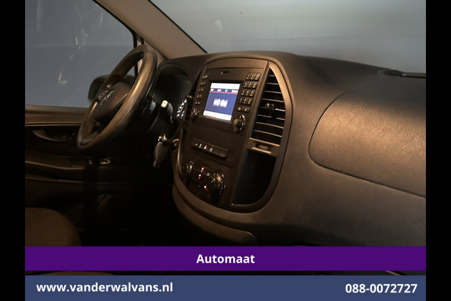 Mercedes-Benz Vito 114 CDI 136pk Automaat L2H1 Euro6 Airco | Camera | Navigatie | Cruisecontrol Achterklep, Parkeersensoren, Bijrijdersbank