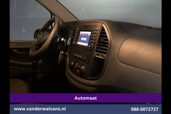 Mercedes-Benz Vito 114 CDI 136pk Automaat L2H1 Euro6 Airco | Camera | Navigatie | Cruisecontrol Achterklep, Parkeersensoren, Bijrijdersbank