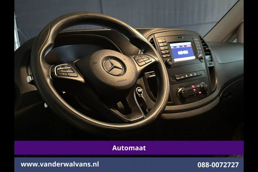 Mercedes-Benz Vito 114 CDI 136pk Automaat L2H1 Euro6 Airco | Camera | Navigatie | Cruisecontrol Achterklep, Parkeersensoren, Bijrijdersbank