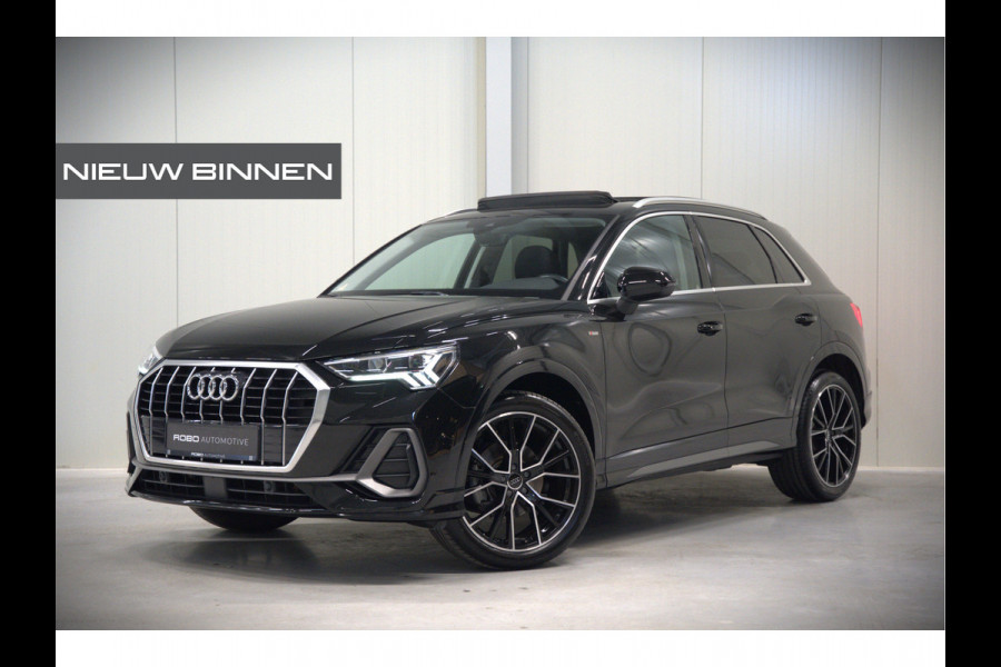 Audi Q3 35 TFSI S Line Pro Line S S-Line | Panoramadak | Stoelverwarming | Camera | Cruise Control | Apple Carplay | Dodehoekdetectie | Navigatie | Parkeersensoren |