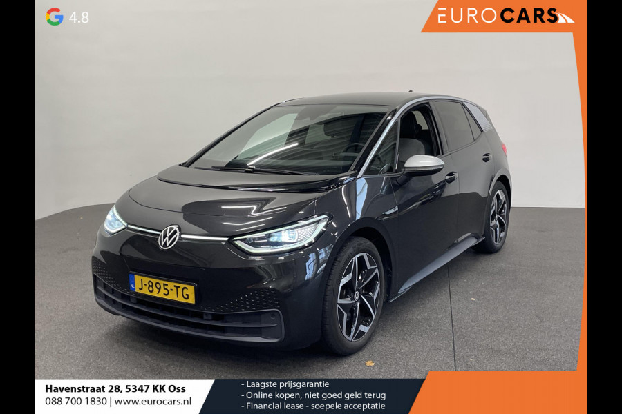 Volkswagen ID.3 First Plus 58 kWh Navigatie Apple Carplay/Android Auto Adaptive Cruise Control Camera Parkeersensoren Stoel- en stuurverwarming Lichtmetalen velgen Climate Control