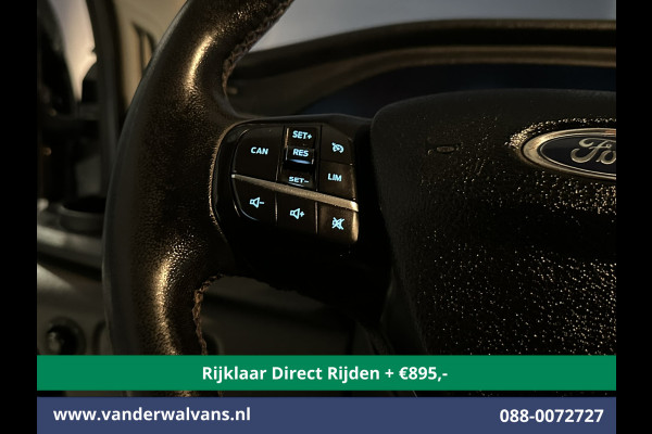 Ford Transit 2.0 TDCI L2H2 Euro6 *Nieuwe apk* Airco | Camera | Navigatie | Imperiaal | Trekhaak | Trap Cruisecontrol, Parkeersensoren, Bijrijdersbank