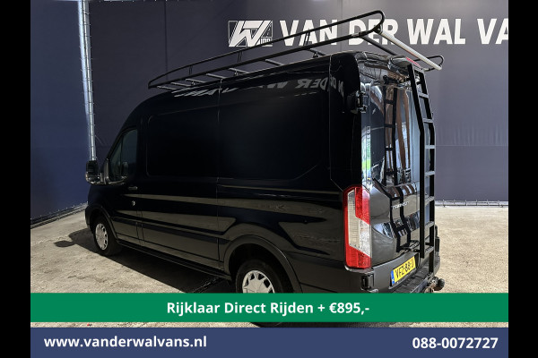 Ford Transit 2.0 TDCI L2H2 Euro6 *Nieuwe apk* Airco | Camera | Navigatie | Imperiaal | Trekhaak | Trap Cruisecontrol, Parkeersensoren, Bijrijdersbank