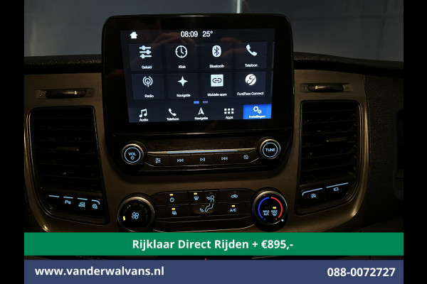 Ford Transit 2.0 TDCI L2H2 Euro6 *Nieuwe apk* Airco | Camera | Navigatie | Imperiaal | Trekhaak | Trap Cruisecontrol, Parkeersensoren, Bijrijdersbank