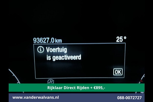Ford Transit 2.0 TDCI L2H2 Euro6 *Nieuwe apk* Airco | Camera | Navigatie | Imperiaal | Trekhaak | Trap Cruisecontrol, Parkeersensoren, Bijrijdersbank