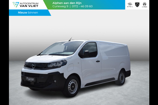 Opel Vivaro Electric L3 75 kWh | tot 8 jaar garantie | laadruimtebetimmering | Dodehoek detectie | navi incl. Apple Carplay | camera | parkeersensoren voor & achter | Comfort scheidingswand | rijklaarprijs |