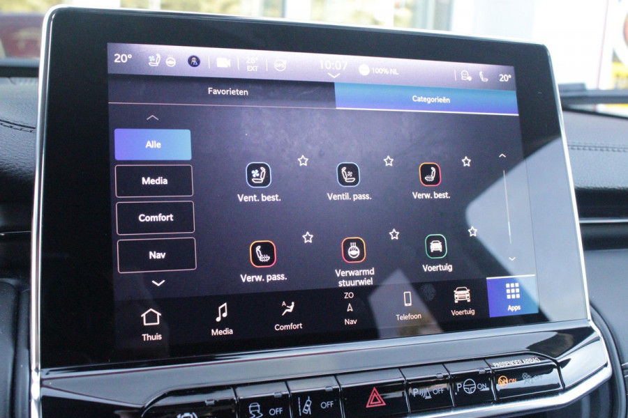Jeep Compass 4xe 240PK Plug-in Hybrid ELECTRIC SUMMIT | LEDEREN BEKLEDING | STOEL VENTILATIE | STOEL/STUUR VERWARMING | VOORSTOELEN ELEKTRISCH VERSTELBAAR MET GEHEUGEN FUNCTIE OP DE BESTUURDERSSTOEL | ELEKTRISCH BEDIENBARE ACHTERKLEP | NAVIGATIE | DRAADLOZE APPLE CARPLAY/ANDROID AUTO | DRAADLOZE TELEFOONLADER | DAB+ RADIO | ACHTERUITRIJ CAMERA |  19" LICHTMETALEN VELGEN | FULL LED KOPLAMPEN | PARKEERSENSOREN VOOR + ACHTER | KEYLESS ENTRY/START |