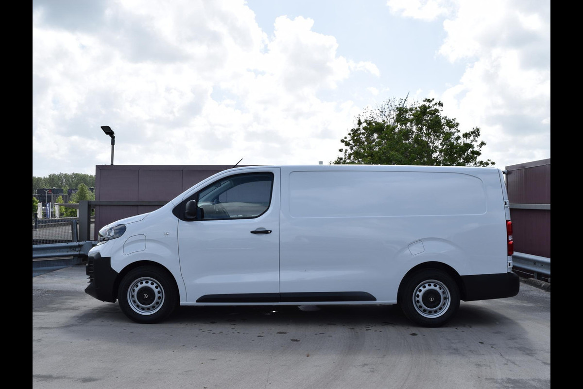 Opel Vivaro Electric L3 75 kWh | tot 8 jaar garantie | laadruimtebetimmering | Dodehoek detectie | navi incl. Apple Carplay | camera | parkeersensoren voor & achter | Comfort scheidingswand | rijklaarprijs |