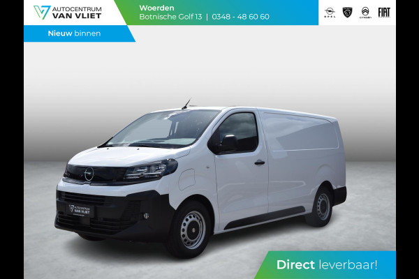 Opel Vivaro Electric L3 75 kWh | tot 8 jaar garantie | laadruimtebetimmering | Dodehoek detectie | navi incl. Apple Carplay | camera | parkeersensoren voor & achter | Comfort scheidingswand | rijklaarprijs |