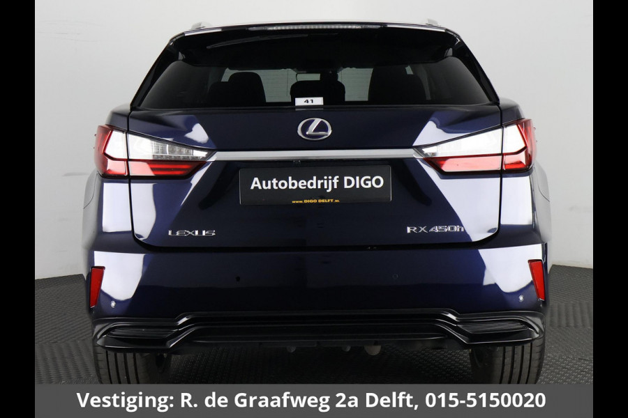 Lexus RX 450h 4WD Luxury Line | Navigatie | Stoelventilatie & Verwarming | Leder | Kofferbak automatisch |