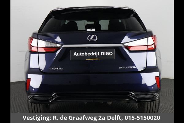 Lexus RX 450h 4WD Luxury Line | Navigatie | Stoelventilatie & Verwarming | Leder | Kofferbak automatisch |