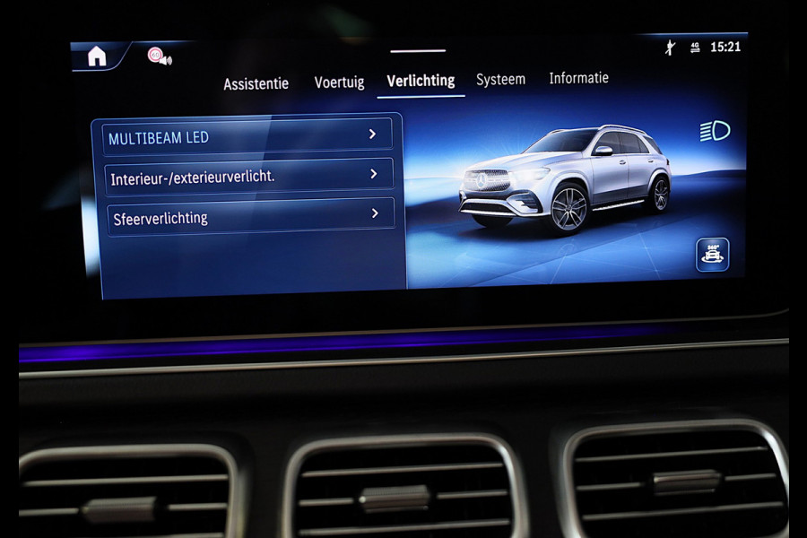 Mercedes-Benz GLE 400 e 4MATIC AMG 63 Look / Head Up / Burmester / Luchtvering / Leder / 360 Camera / Memory / Led / 23 Inc