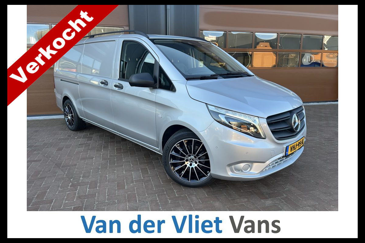 Mercedes-Benz Vito 116 CDI 164pk E6 Extra Lang Lease €406 p/m, Leder, Led, Airco, Navi+Camera, PDC V+A, 19 inch LMV, Onderhoudshistorie aanwezig