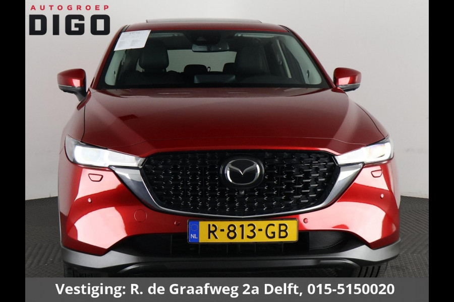 Mazda CX-5 2.0 SkyActiv-G 165 Luxury Automaat | Navigatie | Trekhaak | 1e eigenaar | Schuif-/Kanteldak | Leder |