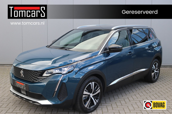 Peugeot 5008 1.2 Hybrid 136PK Automaat GT 7-pers/Leder/Memory-stoel/Camera/Stoelverwarming