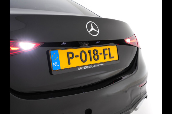 Mercedes-Benz C-Klasse 180 AMG Line MHEV (INCL-BTW) *PANO | LEATHER | FULL-LED | DIGI-COCKPIT | HEATED-SPORTSEATS | BLINDSPOT | CAMERA | DAB | AMBIENTLIGHT | SHIFTPADDLES | PRIVACY-GLASS | ECC | PDC | CRUISE | CARPLAY | CARBON-INLAY
