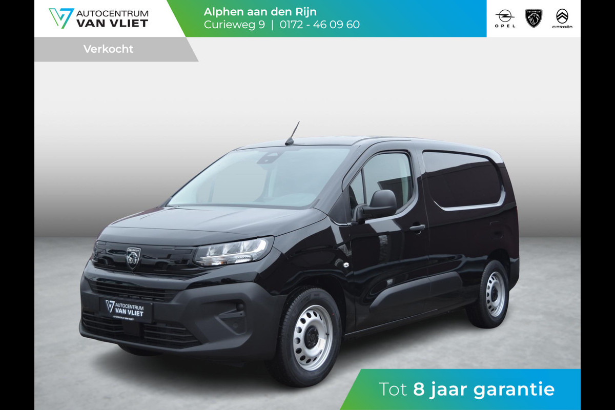 Peugeot e-Partner L2 50 kWh | tot 8 jaar garantie | camera | Apple Carplay | laadruimtebetimmering | Comfort stoel | Eco LED koplampen | rijklaarprijs