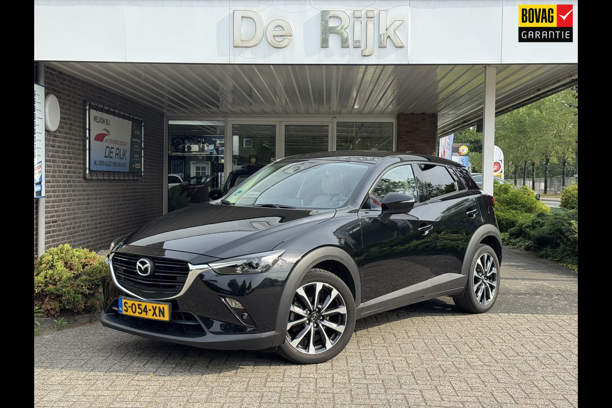 Mazda CX-3 2.0 SkyActiv-G 121 Luxury | Leder Pakket, Carplay/Android, Camera, Stoelverw., Cruise | Dealeronderhouden |