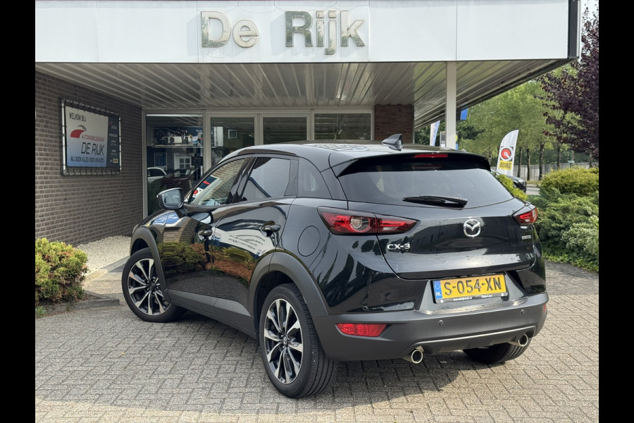 Mazda CX-3 2.0 SkyActiv-G 121 Luxury | Leder Pakket, Carplay/Android, Camera, Stoelverw., Cruise | Dealeronderhouden |