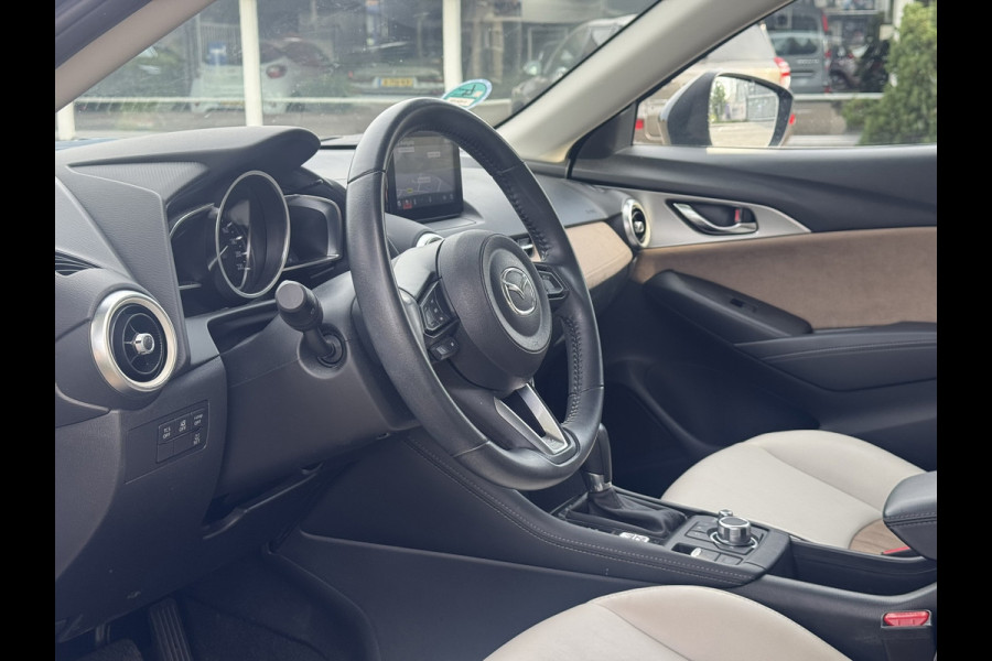Mazda CX-3 2.0 SkyActiv-G 121 Luxury | Leder Pakket, Carplay/Android, Camera, Stoelverw., Cruise | Dealeronderhouden |